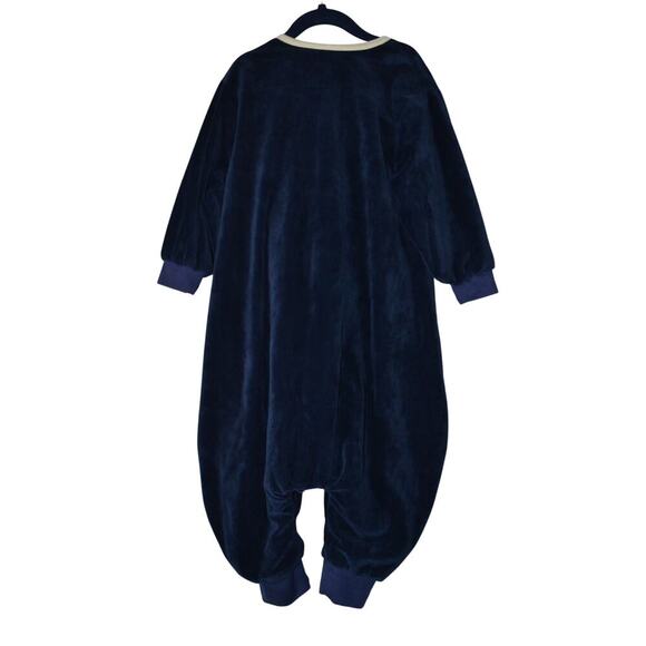 Michley Pajama Sleeping Sack owl Velour Size Medium - Picture 3 of 4